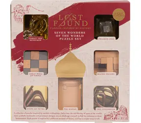 Professor PUZZLE Hlavolam Sedem divov sveta 7v1 / Lost & Found / 7 hlavolamov