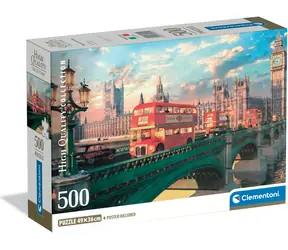 Clementoni Puzzle Londýn - Westminsterský most / 500 dielikov / od 18 rokov