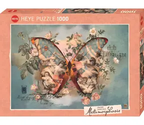 HEYE Puzzle Metamorphosis: Krídla I / 1000 dielikov / 70 x 50 cm