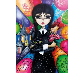 MAGNOLIA Puzzle Zvláštne dievča / 1000 dielikov / 48 x 68 cm