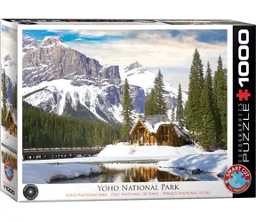 EUROGRAPHICS Puzzle Národný park Yoho / 1000 dielikov / 68 × 48 cm