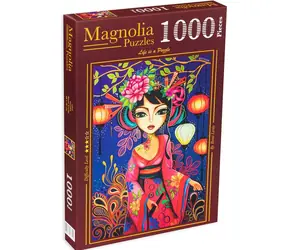 MAGNOLIA Puzzle Geisha / 1000 dielikov / 48 x 68 cm