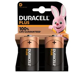 Duracell PLUS MN1300 D / Batéria / alkalická / 1,5 V / 2 ks