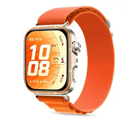 Tech-Protect Nylon Pro Strap oranžová / Remienok / pre Huawei Watch Fit 3/4/4 Pro/5/5 Pro