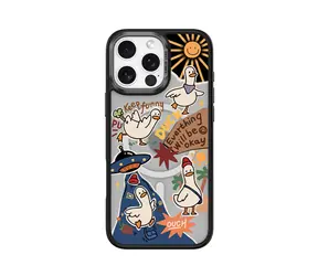 Comma Cultural Series Magnetic Playful Duck / Kryt pre Apple iPhone 16 / Magnetický / MagSafe