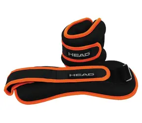 HEAD Závažie na členky a zápästie 0,5 kg čierno-oranžové / 2 ks / neoprénové / suchý zips