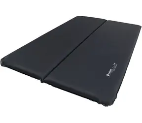 Outwell Sleepin Double 7.5 cm čierno-šedá / Samonafukovacia karimatka / Dvojitá / Hrúbka 7,5 cm