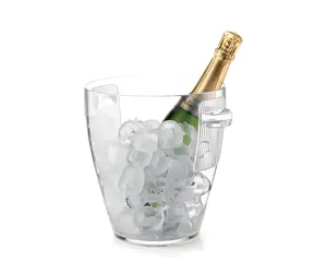Guzzini Zásobník na ľad Happy Hour číra / Zásobník na ľad / akrylát / 5 l / vhodné do umývačky