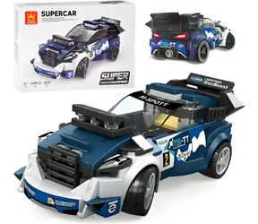 JOKOMISIADA Stavebnica Športové auto / 164 dielikov / od 6 rokov