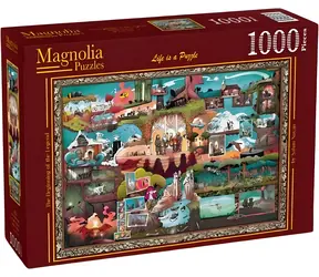 MAGNOLIA Puzzle Počiatok legendy / 1000 dielikov / 68 x 48 cm