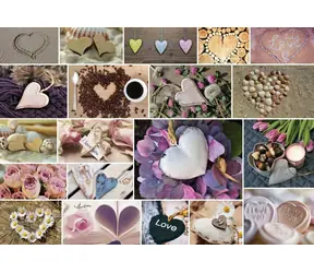 GRAFIKA Puzzle Milujem ťa / 1000 dielikov / 69 × 47,8 cm