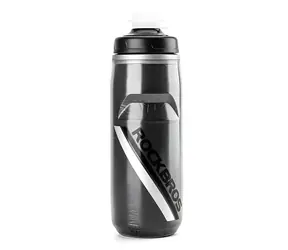 Rockbros Termofľaša na bicykel 620 ml čierna / Termofľaša / Izolovaná / BPA Free