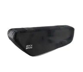 Rockbros Taška do rámu kolesa 2,9 l čierna / Taška na bicykel / Pod hornú rúrku