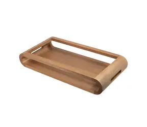 Artelegno Podnos bukové drevo 21 x 43 cm / Podnos / bukové drevo / obojstranný