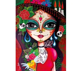 MAGNOLIA Puzzle Catrina / 1000 dielikov / 48 x 68 cm