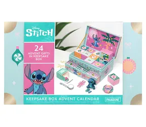 PALADONE Adventný kalendár Stitch Keepsake / Disney / 24 darčekov