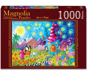 MAGNOLIA Puzzle Artlandia / 1000 dielikov / 48 x 68 cm