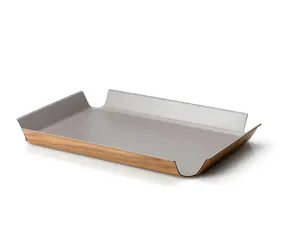 Continenta Protišmykový podnos tmavosivý metalický / Podnos / 54,5x40 cm / do umývačky 45°C