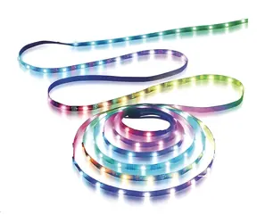 WG WG1 / Šikovný LED pásik / RGB / 5m / Wi-Fi / IP65 / diaľkový ovládač + sieťový adaptér