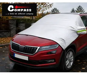 Compass ICE SUV / Clona na čelné sklo / 230 x 150 cm / Proti námraze a slnku / SUV a väčšie vozidlá