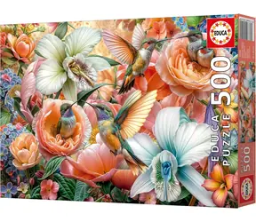 Educa Puzzle Záhrada kolibríkov
