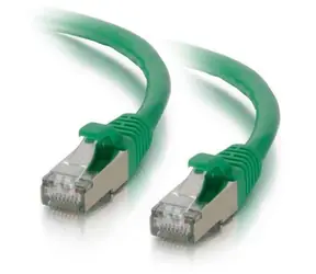 Mercodan sieťový kábel CAT6A S/FTP zelená