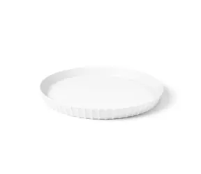 BlimPlus Atena Tácka guľatá M, ARCTIC white / Tácka / Priemer 30 cm / Bez BPA / Do umývačky aj mikrovlnky