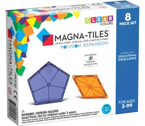 MAGNA-TILES® Magnetická stavebnica Polygóny / 8 dielikov