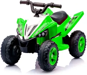 CHIPOLINO Elektrické vozidlo Štvorkolka ATV Kids Rider zelená / 2× motor 380 / Li ION 11,1 V/3Ah / do 5 km/h