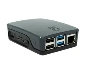 Raspberry Puzdro Original pre Raspberry Pi 4B čierno-šedá / Puzdro