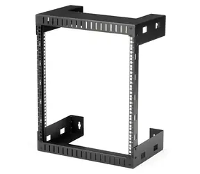 StarTech 12U nástenný rozvádzač čierna / Nástenný rozvádzač / 504×641×305 mm / nosnosť 90 kg