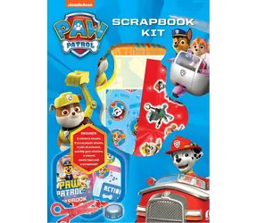 NICKELODEON Sada na vystrihovanie Tlapková patrola / nožnice, samolepky a šablóna / zošit s farebnými papiermi
