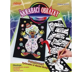 ARTLOVER Škrabacie obrázky s prekvapením / sada 6 ks / od 6 rokov