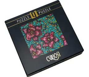 CURIOSI Štvorcové puzzle Q Gold: Vzor III / 72 dielikov / 12,5 × 12,5 cm