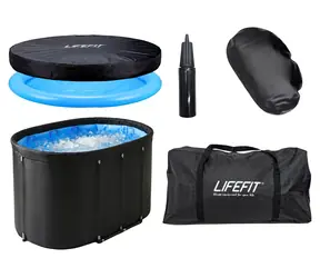 Lifefit Otužovacia vaňa IceBath FjordBlue XXL / cca 360 l / 120x70x70 cm / 5vrstvová izolácia