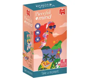 JUMBO Puzzle Pieceful mind: Venuj si chvíľku / 6x54 dielikov / od 14 rokov