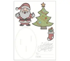 2KIDS TOYS Diamantové maľovanie so stojanom Santa Claus / od 6 rokov