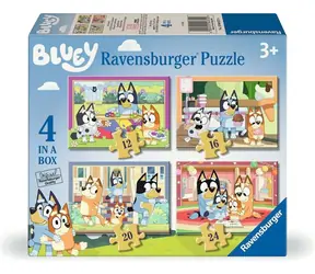 Ravensburger Puzzle Bluey 4v1 / 12+16+20+24 dielikov