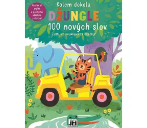 JIRI MODELS Interaktívna knižka Dookola: Džungľa / 8 strán / otváracie okienka
