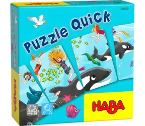 Haba Kartová hra Rýchle puzzle / 40 kariet / 4 rybičky