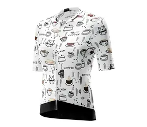 ROCKBROS Dámsky cyklistický dres 15110005005 biela, veľ. L / Krátky rukáv