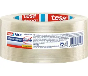 Tesa 45900 Ultra Resistant 50 mm x 50 m / Baliaca páska / vystužená monofilom