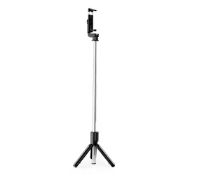 Xo SS09 čierna / Selfie tyč so statívom / Bluetooth / 64 cm