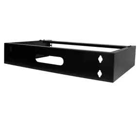 StarTech nástenný rack držiak 2U čierna / Rack držiak / nosnosť 35 kg / šírka 498 mm / hĺbka 356 mm