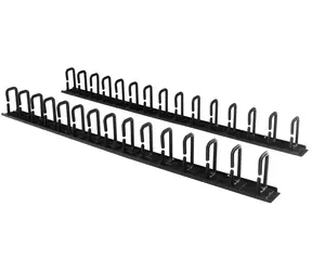 StarTech D-Ring hák na káble 6FT / Káblový organizér / Oceľ / 1727 mm / čierna