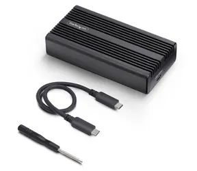 StarTech USB4 Box pre M.2 NVMe SSD čierna / Externý box / USB-C / Thunderbolt 5/4
