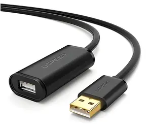 Ugreen USB-A - USB-A 20 m čierna