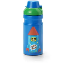 Lego Fľaša na pitie Rocket modro-zelená / 390 ml / bez BPA / 6+