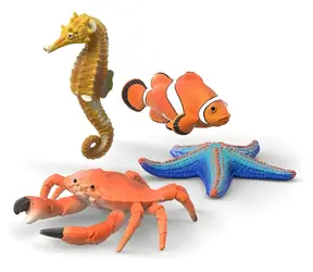 Schleich Sada morských živočíchov WILD LIFE / 4 figúrky / od 3 rokov