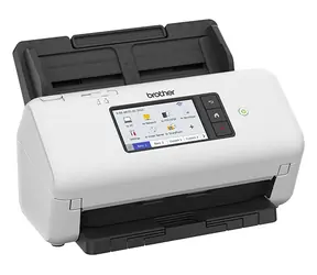 Brother ADS-4700W biela / Duplexný skener dokumentov / A4 / 600×600 dpi / 40 str/min / ADF 80 listov / Wi-Fi / USB 3.0